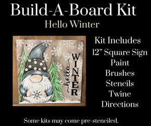 Hello Winter Gnome Christmas DIY Kit 2022
