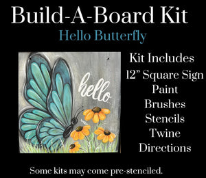 Hello Butterfly Build A Board Kit