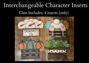 Interchangeable Character Inserts
