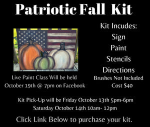 Patriotic Fall DIY Kit
