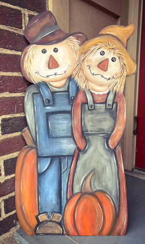 Scarecrow Couple