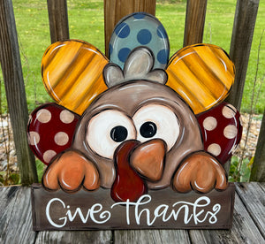 Turkey Door Hanger DIY Kit