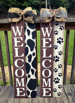 Welcome Print Signs