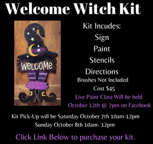 Welcome Witch DIY Kit