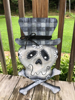 Skull Door Hanger September 22 2020 (SOLD OUT)