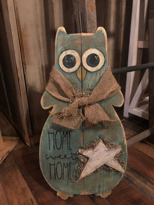 Home Sweet Home Owl April 17, 2020