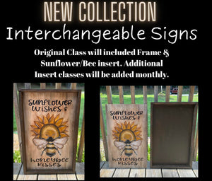 Interchangeable Sign Frame 15 x 24 and 1 Insert
