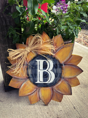 Monogram Sunflower July 29, 2021 (SOLD OUT)