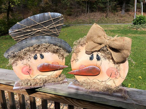 Mr & Mrs Snowman November 17, 2020 (SOLD OUT)