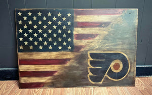 Rustic Flag with Logo August 24, 2022 (SOLD OUT)