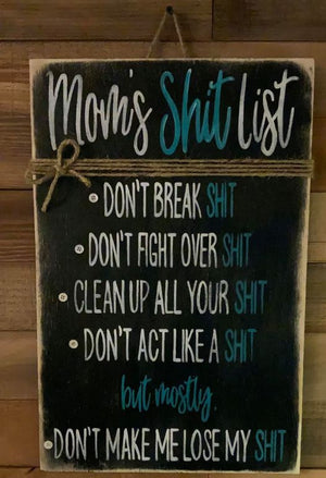 Mom's List