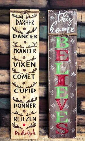 48" Tall Porch Signs