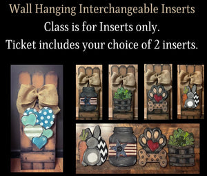 Wall Hanging Inserts