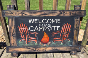 Welcome to Our Campsite May 3, 2023 (SOLD OUT)